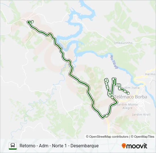 KLABIN PUMA KLABIN PUMA Bus Line Map