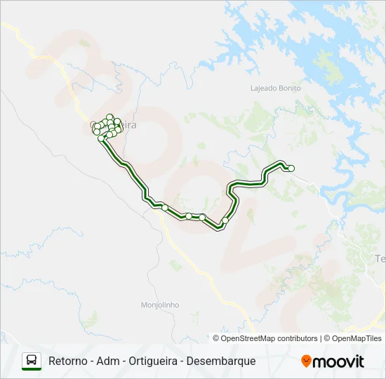 KLABIN PUMA KLABIN PUMA Bus Line Map