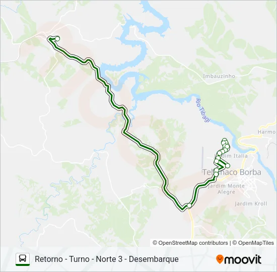 KLABIN PUMA KLABIN PUMA Bus Line Map