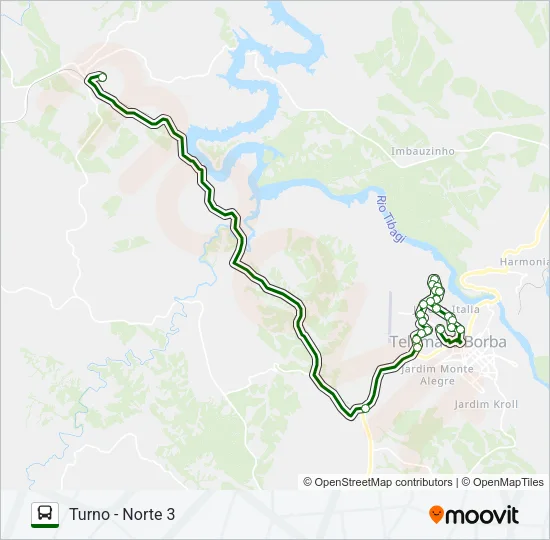 KLABIN PUMA KLABIN PUMA Bus Line Map