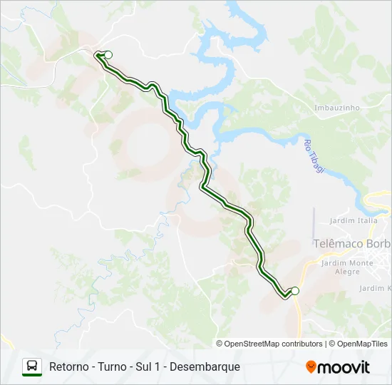 KLABIN PUMA KLABIN PUMA Bus Line Map
