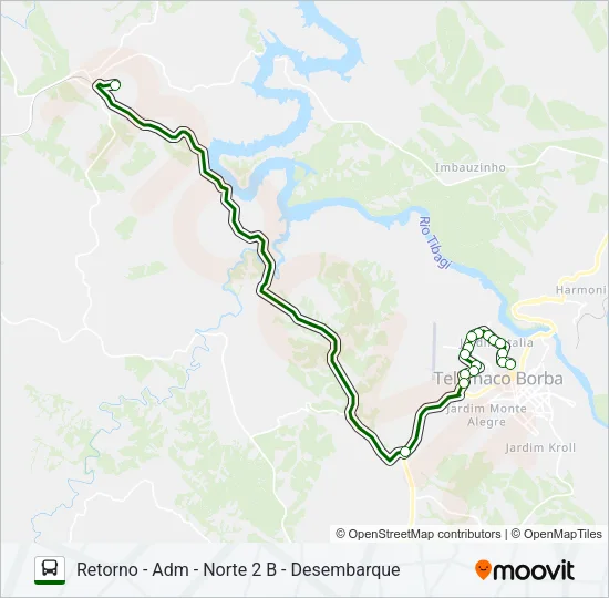 KLABIN PUMA KLABIN PUMA Bus Line Map