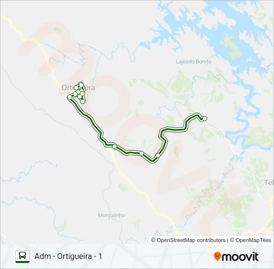 KLABIN PUMA KLABIN PUMA Bus Line Map