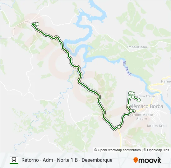 KLABIN PUMA KLABIN PUMA Bus Line Map