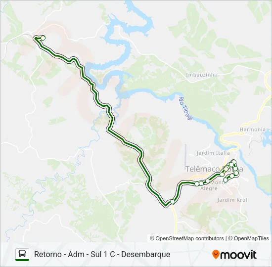 KLABIN PUMA KLABIN PUMA Bus Line Map