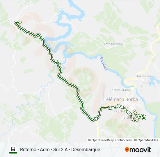 KLABIN PUMA KLABIN PUMA Bus Line Map