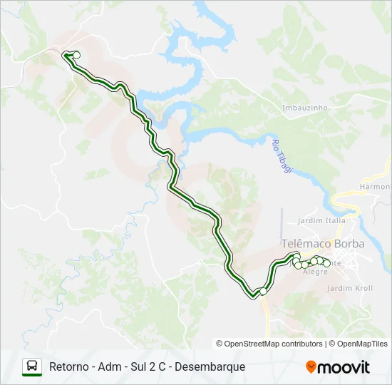 KLABIN PUMA KLABIN PUMA Bus Line Map