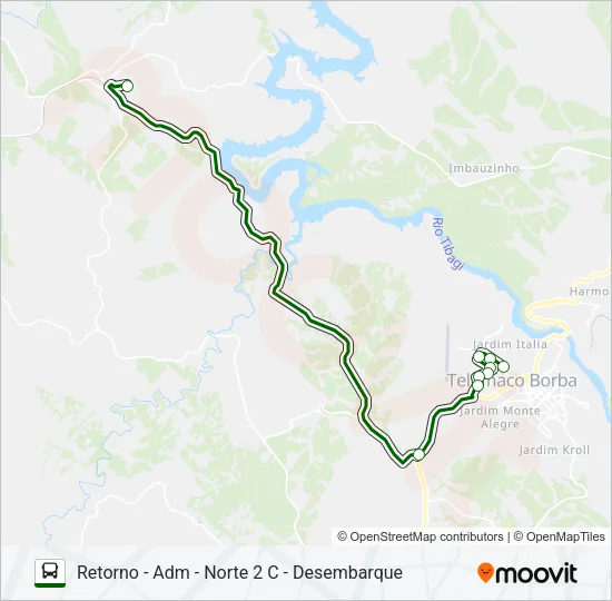 KLABIN PUMA KLABIN PUMA Bus Line Map