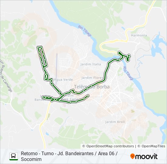 Mapa de KLABIN MA MONTE ALEGRE de autobús