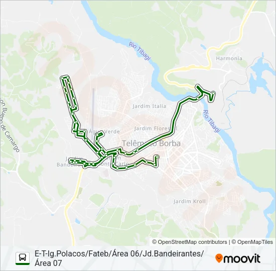 KLABIN MA MONTE ALEGRE Bus Line Map