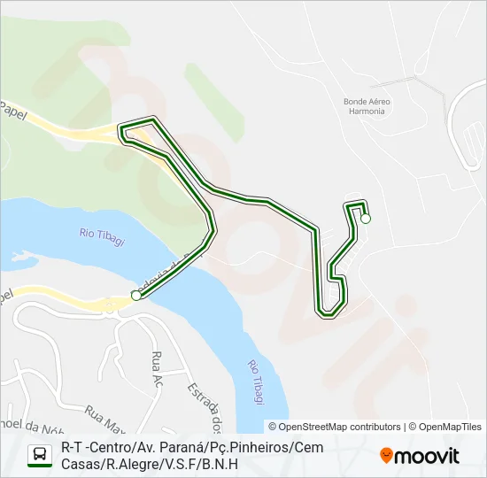 KLABIN MA MONTE ALEGRE Bus Line Map