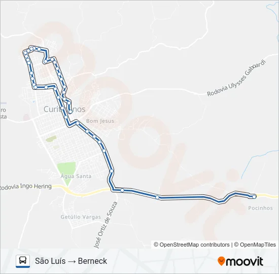 SÃO LUIZ Bus Line Map