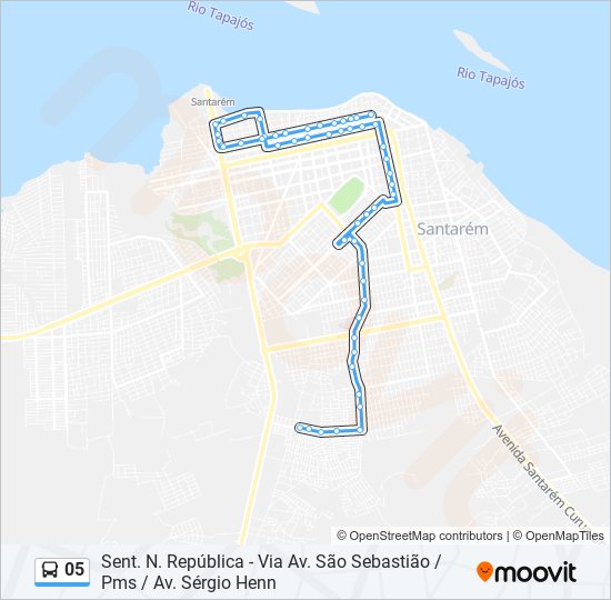 05 bus Line Map