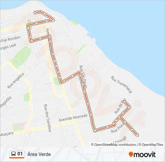 01 Bus Line Map