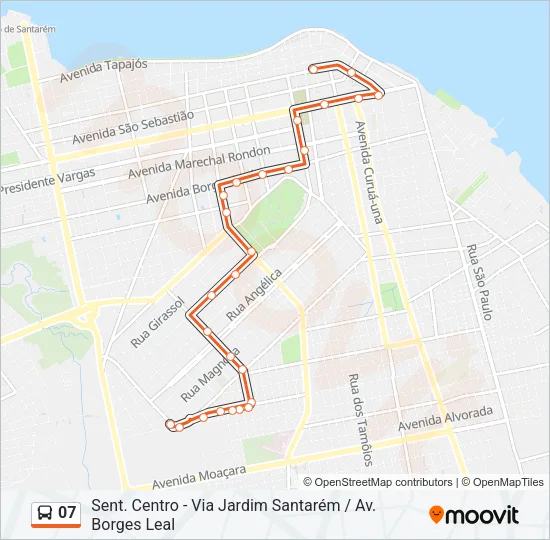 07 Bus Line Map