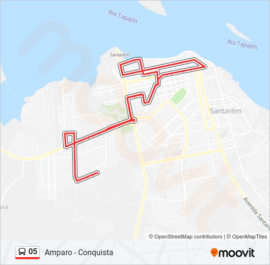 05 bus Line Map