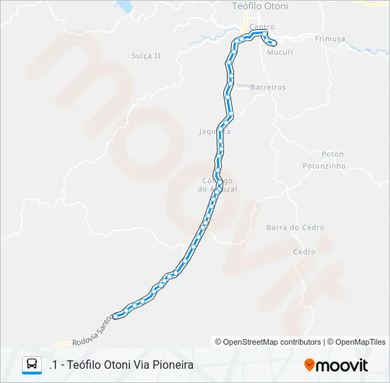 115 LAJINHA Bus Line Map