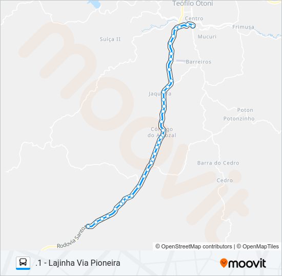 Delhi To Ambala Bus Route Map 115 Lajinha Route: Schedules, Stops & Maps - .1 - Lajinha Via Pioneira  (Updated)