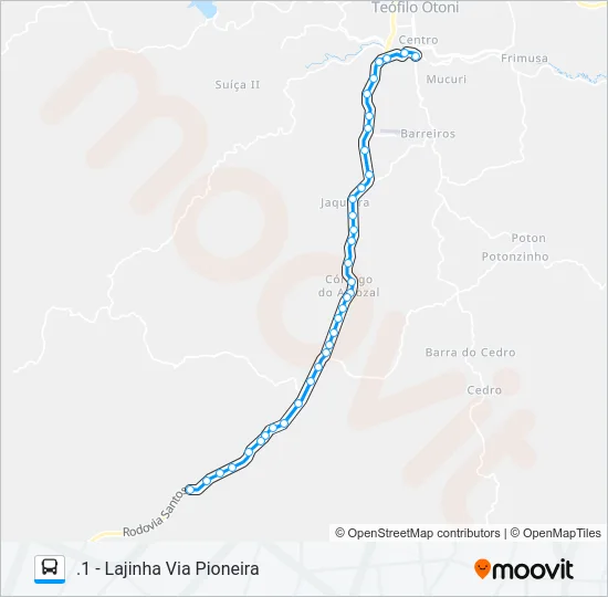 115 LAJINHA Bus Line Map