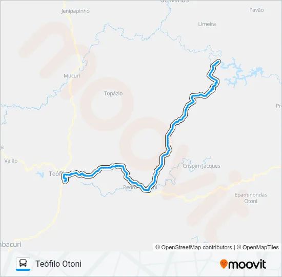 113 MARAVILHA Bus Line Map