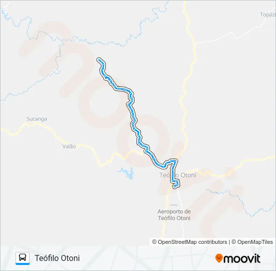 114 SÃO GERÔNIMO Bus Line Map