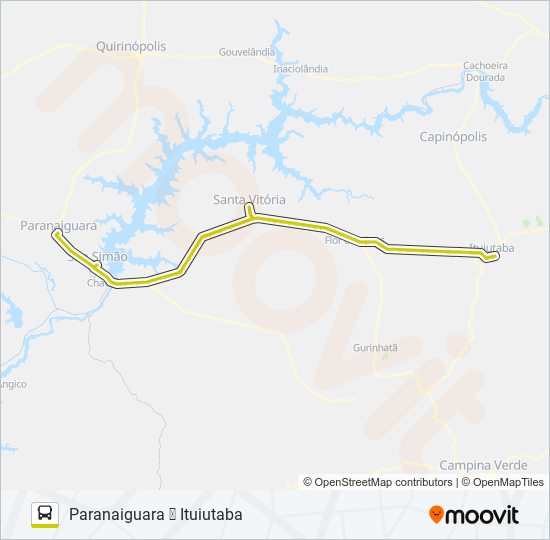 Mapa de 06-0122-00 de autobús