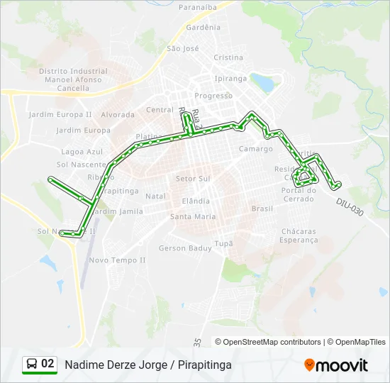 02 Bus Line Map