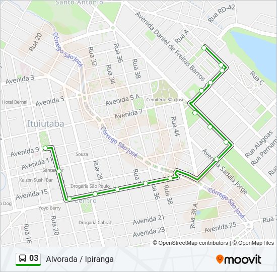 03 Bus Line Map
