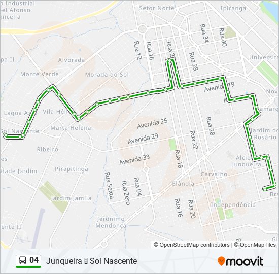 04 bus Line Map