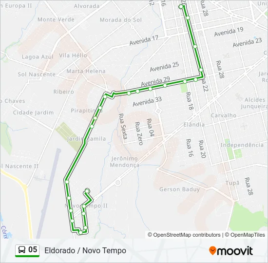 05 Bus Line Map