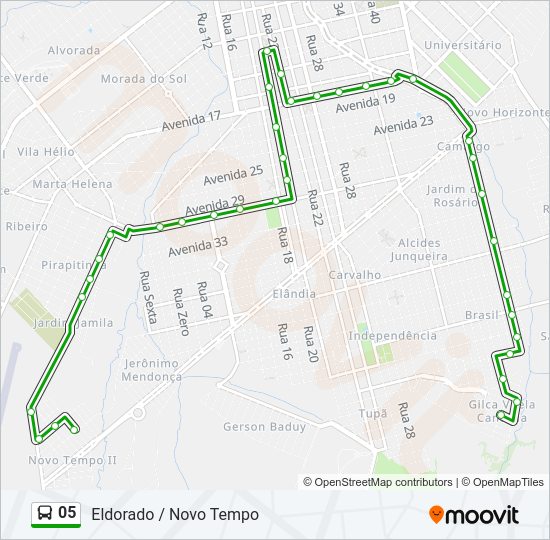 05 Bus Line Map