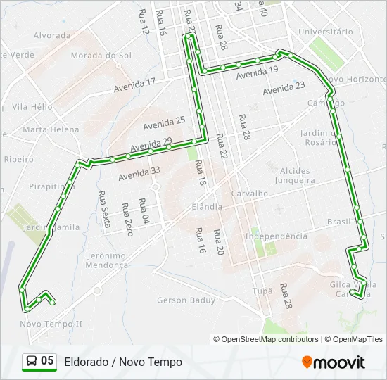 05 Bus Line Map