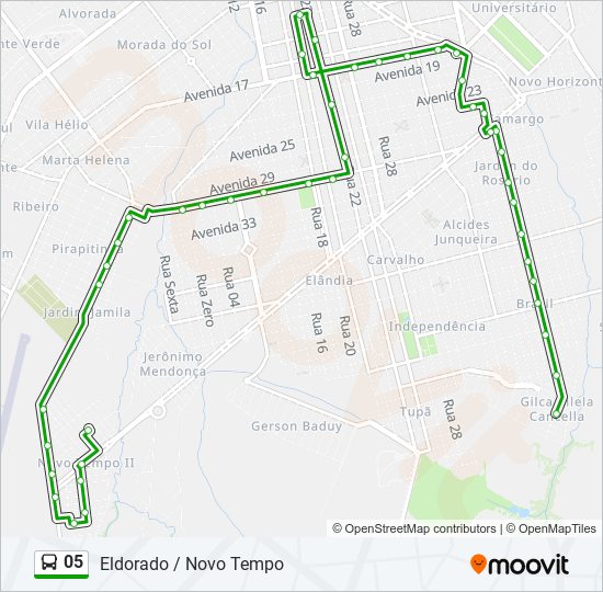 05 bus Line Map