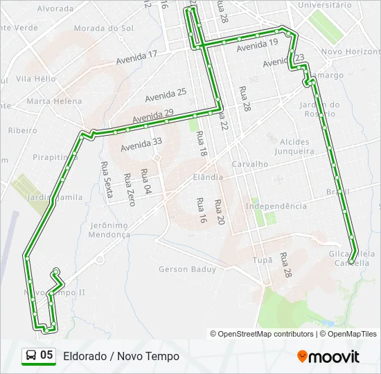 05 Bus Line Map