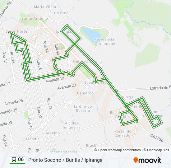 06 bus Line Map