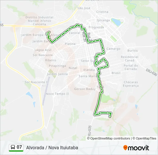 07 Bus Line Map