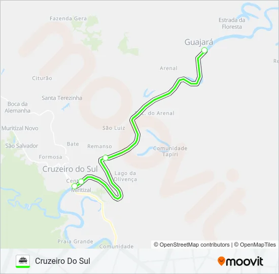 2 Ferry Line Map