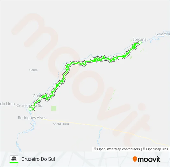 3 Ferry Line Map
