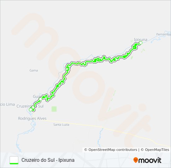 Mapa de 3 de ferry