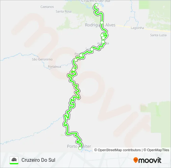 4 Ferry Line Map