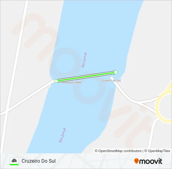 7 Ferry Line Map