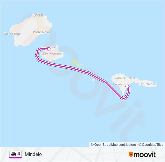4 Ferry Line Map
