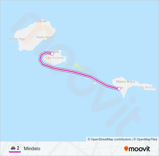 2 Ferry Line Map