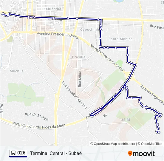 026 Bus Line Map