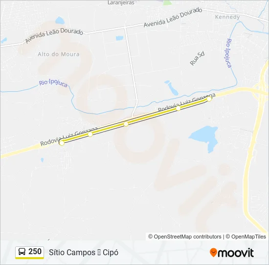 250  Line Map