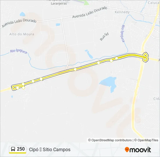 250  Line Map