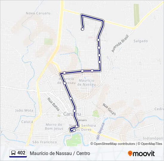 402  Line Map