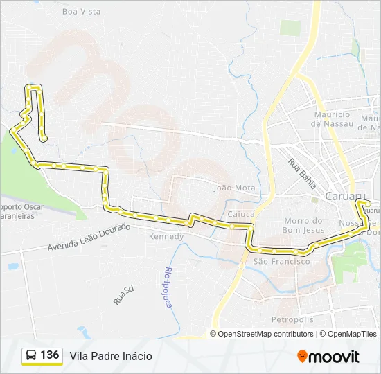 136  Line Map