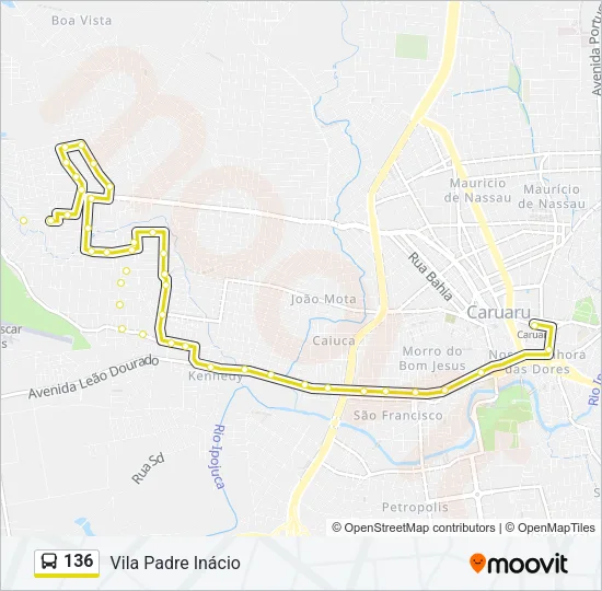 136  Line Map