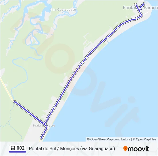 002 Bus Line Map